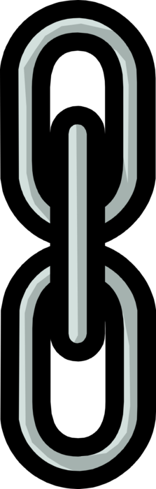 Vector Illustration of Chain Connected Links