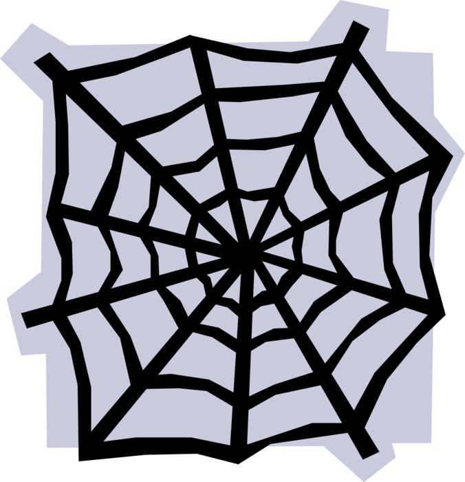 Vector Illustration of Spider's Web