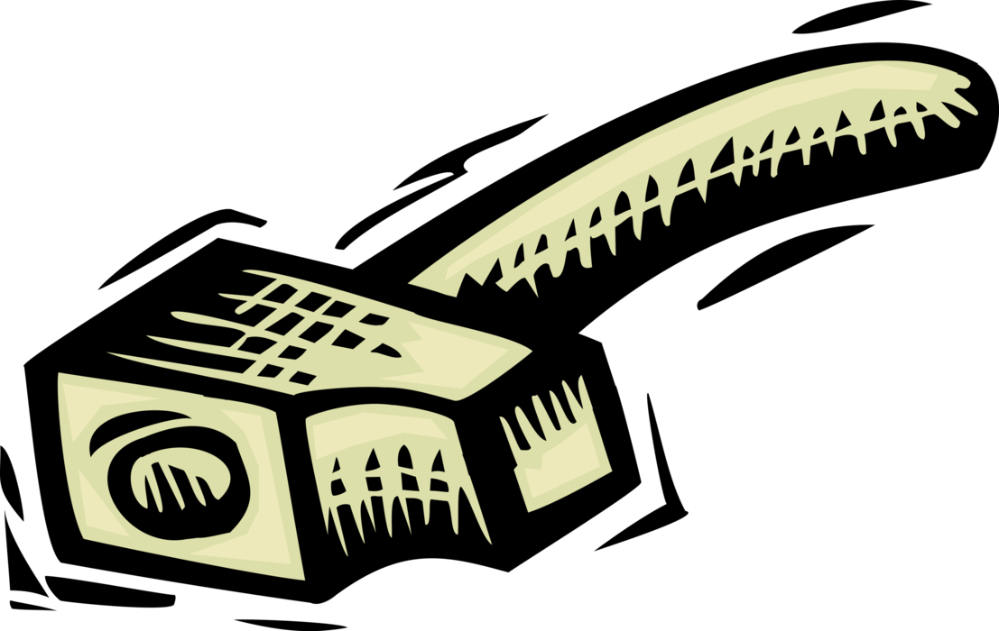 Vector Illustration of Sledgehammer Hand Tool used to Drive Nails also Symbol of Power and Oppression