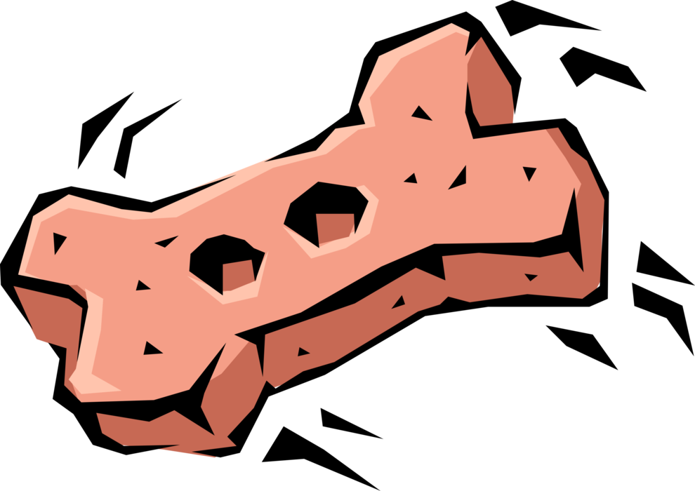 Vector Illustration of Dog Bone Masonry Construction Brick