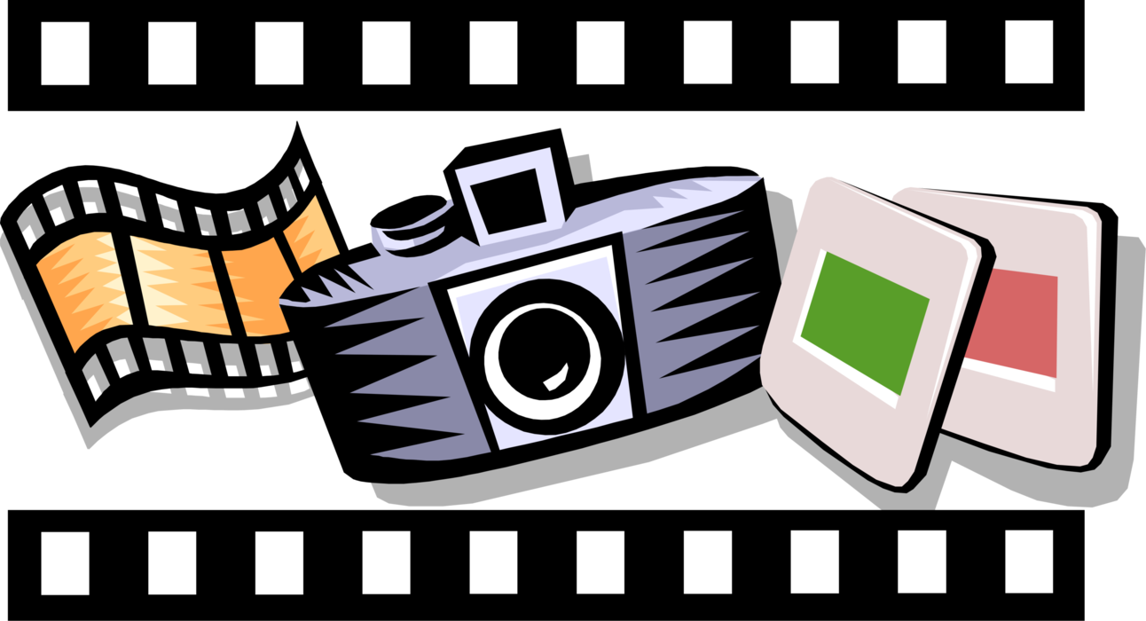 Vector Illustration of Filmmaking and Video Production 