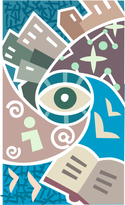 Vector Illustration of Eye of Providence All Seeing Eye Provides Direction