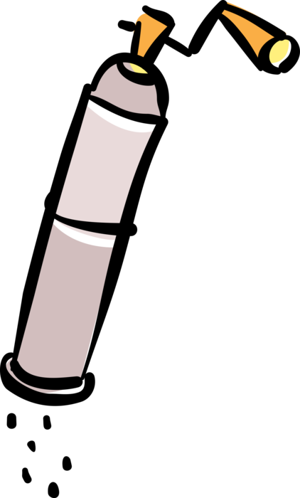 Vector Illustration of Pepper Grinder Peppermill