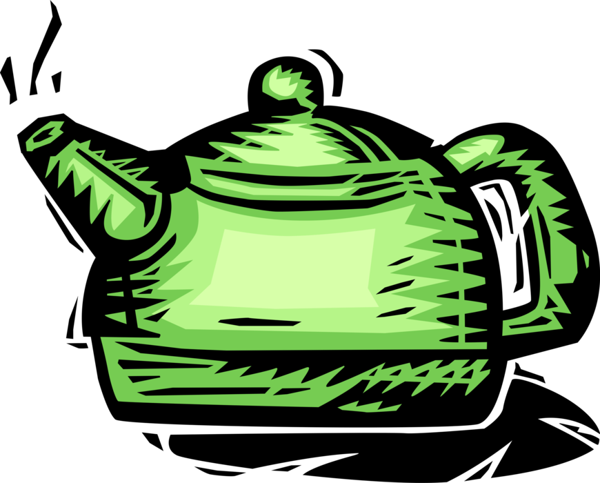 Vector Illustration of Small Kitchen Appliance Electric Kettle for Boiling Water Vector Illustration of Small Kitchen Appliance Electric Kettle for Boiling Water