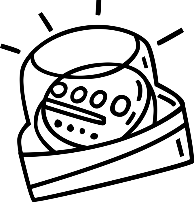 Vector Illustration of Electricity Meter, Electric Meter Measures Amount of Electric Energy Consumed