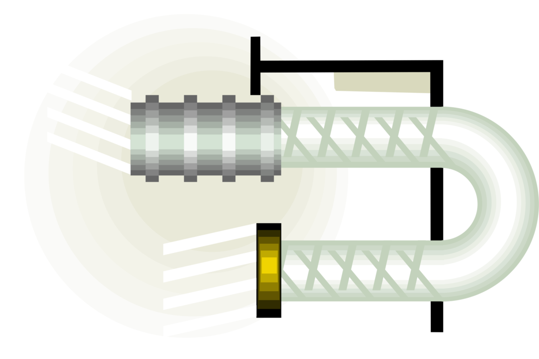 Vector Illustration of Plumbing Elbow Pipe Piping and Plumbing Fitting