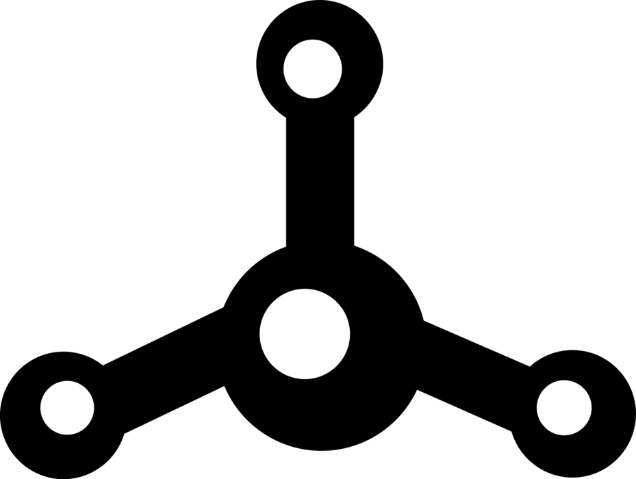 Vector Illustration of Science Atom and Molecule