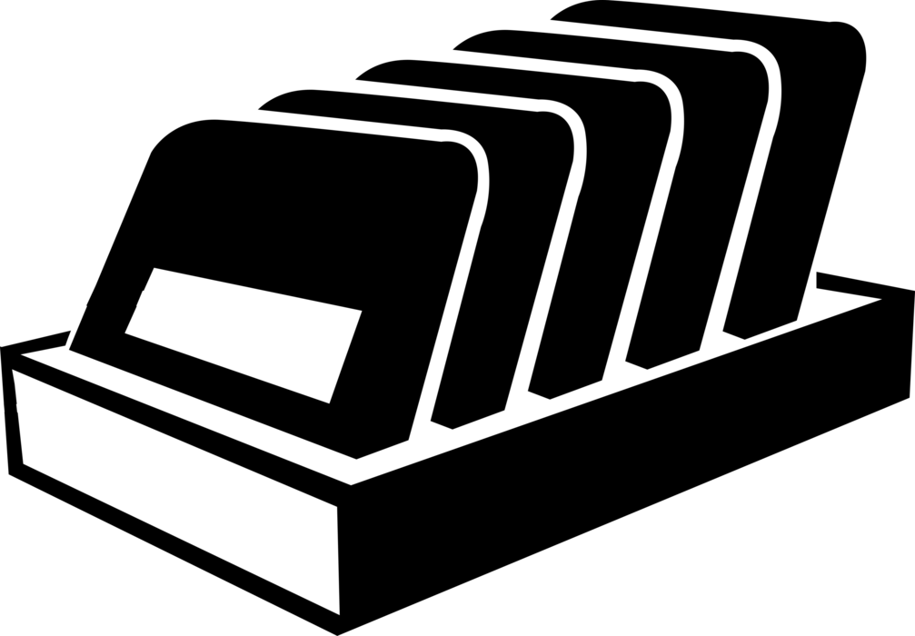 Vector Illustration of Floppy Disk Digital Storage Media Case