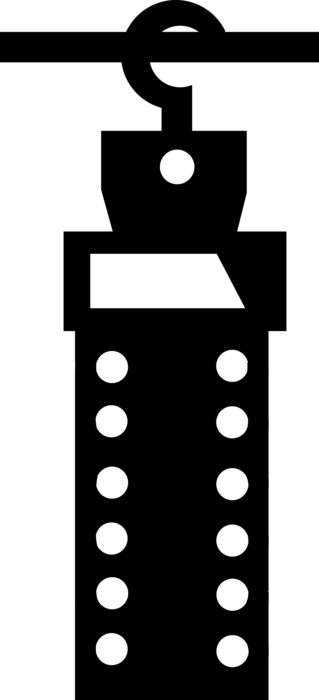 Vector Illustration of Clothes Hanger or Coat Hanger