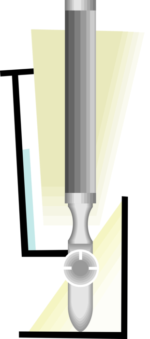 Vector Illustration of Metalworking or Woodworking File Tool