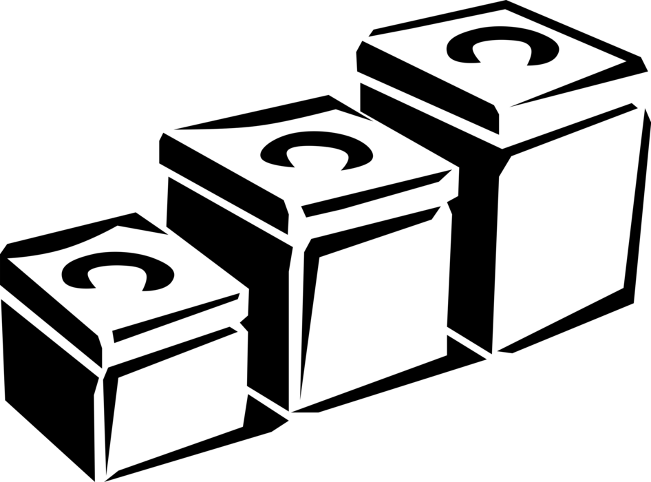 Vector Illustration of Kitchen Food Storage Containers