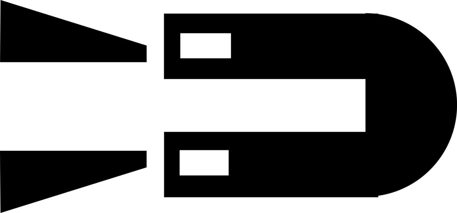 Vector Illustration of Magnet Produces Magnetic Field That Attracts and Repels Ferromagnetic Material