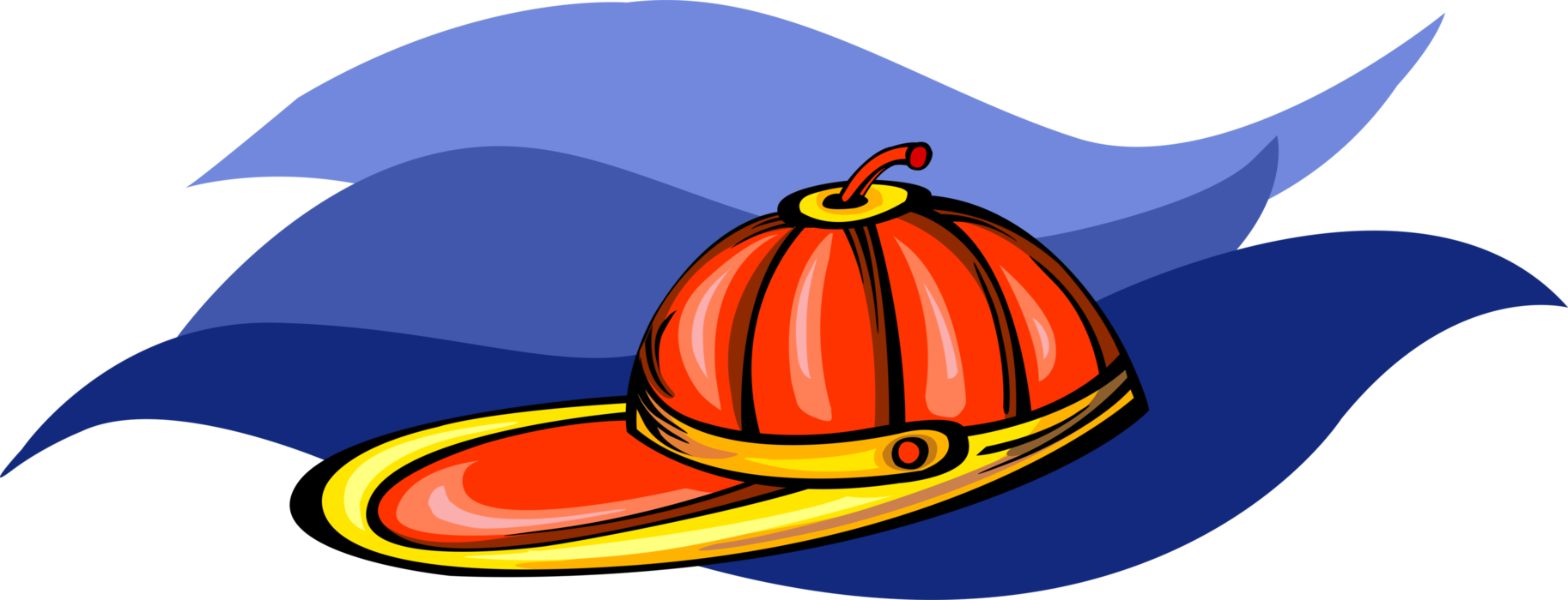 Vector Illustration of Child's Cap or Hat
