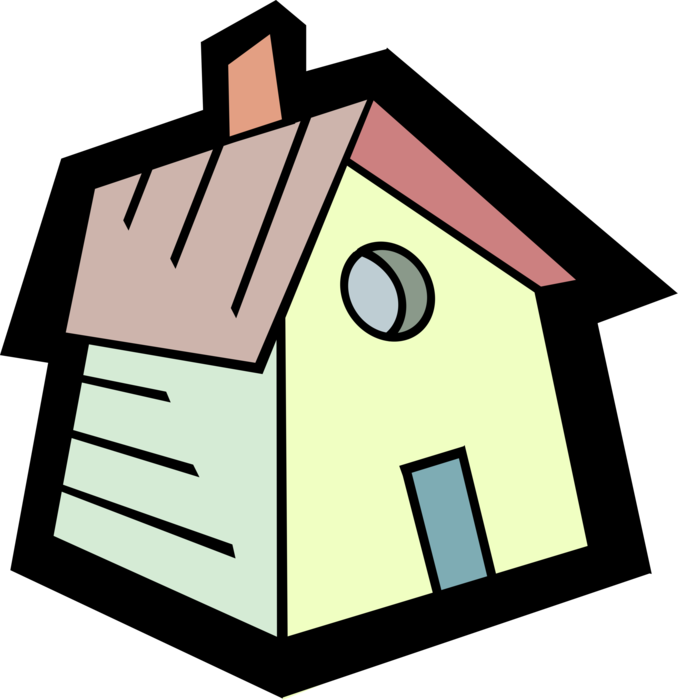 Vector Illustration of Birdhouse or Birdbox Nest Boxes Provide Shelter Enclosure for Birds