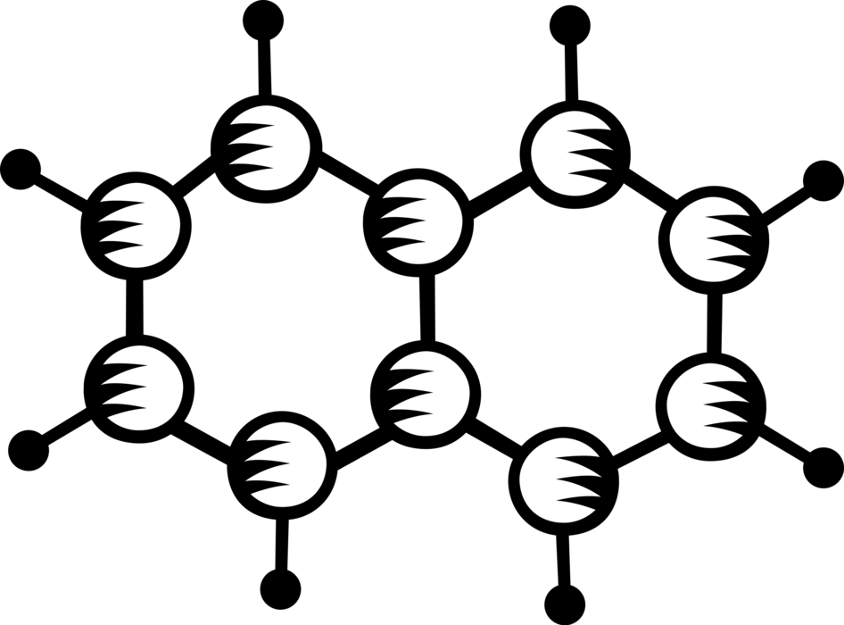 Vector Illustration of Molecule Electrically Neutral Group of Two or More Atoms Held Together by Chemical Bonds