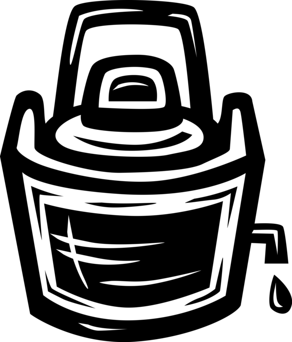 Vector Illustration of Thermos Insulated Food and Beverage Container Keeps Liquid Hot or Cold