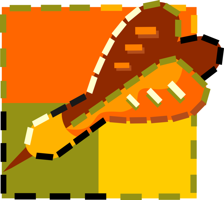 Vector Illustration of Game of Darts Dart Missile