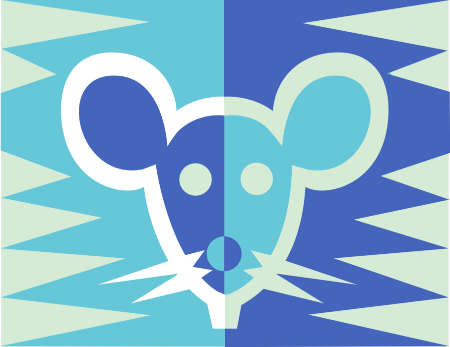 Vector Illustration of Small Rodent Mouse