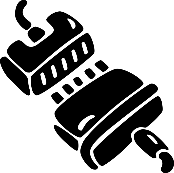 Vector Illustration of Computer Peripheral Cable Connectors