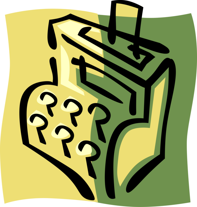 Vector Illustration of Cash Register for Registering and Calculating Retail Sales Transactions