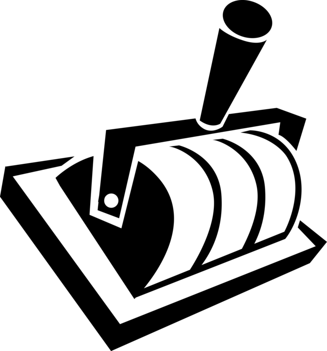 Vector Illustration of Electric Switch Control Mechanism