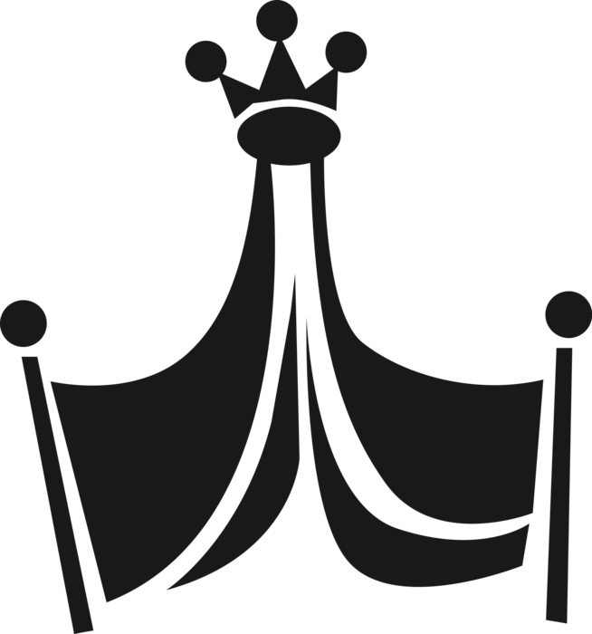 Vector Illustration of Royalty Monarch Crown