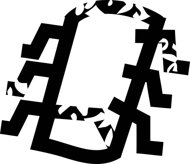 Vector Illustration of Information Technology Computer Chip Integrated Circuit Electronic Component