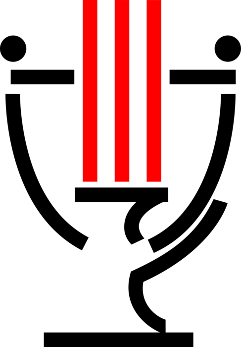 Vector Illustration of Candle Ignitable Wick Embedded in Wax with Burning Flame