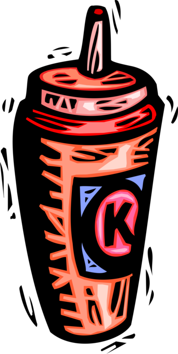 Vector Illustration of Ketchup Bottle Condiment of Puréed Tomatoes, Onions, Vinegar