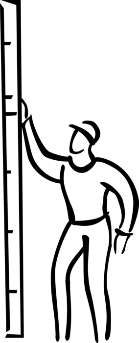 Vector Illustration of Surveyor Theodolite Determines Terrestrial Position of Points, Distances and Angles Between Them