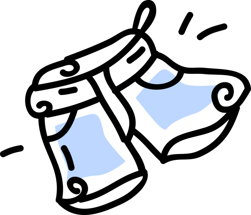 Vector Illustration of Daisy Dukes Short Pants Clothing Garment
