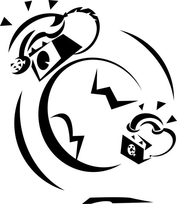 Vector Illustration of International Telephone or Phone Telecommunications Device Enables Worldwide Conversation