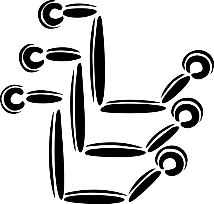 Vector Illustration of Semiconductor Integrated Circuit Layout