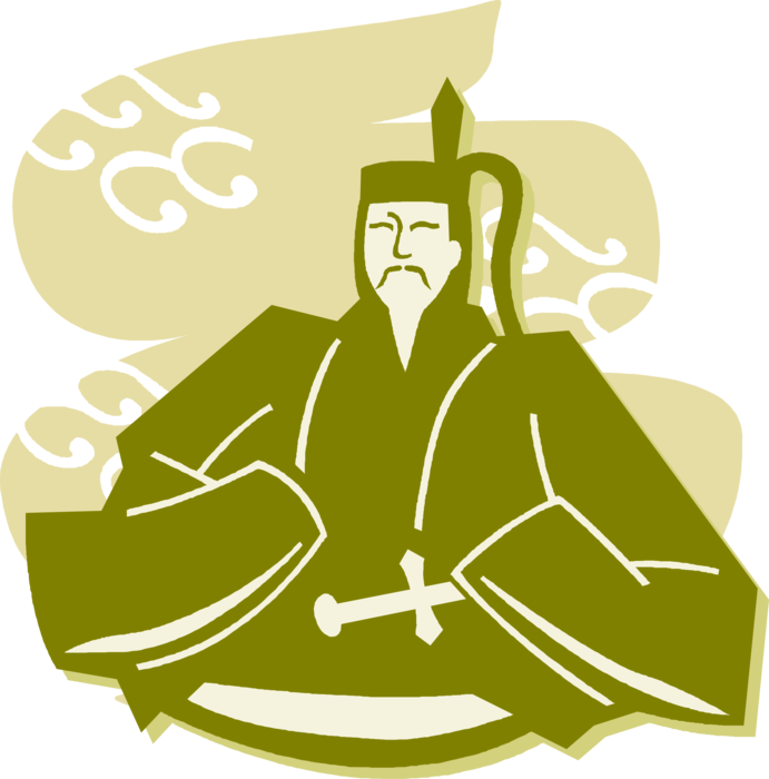 Vector Illustration of Japanese Traditional Culture Costume