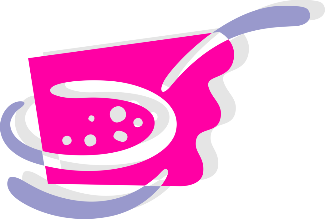 Vector Illustration of Frying Pan, Frypan or Skillet Pan for Frying, Searing and Browning Foods