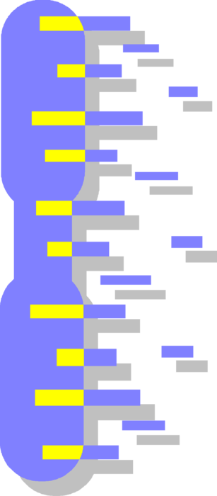 Vector Illustration of Medical Laboratory Blood Test Analysis Performed on Blood Sample