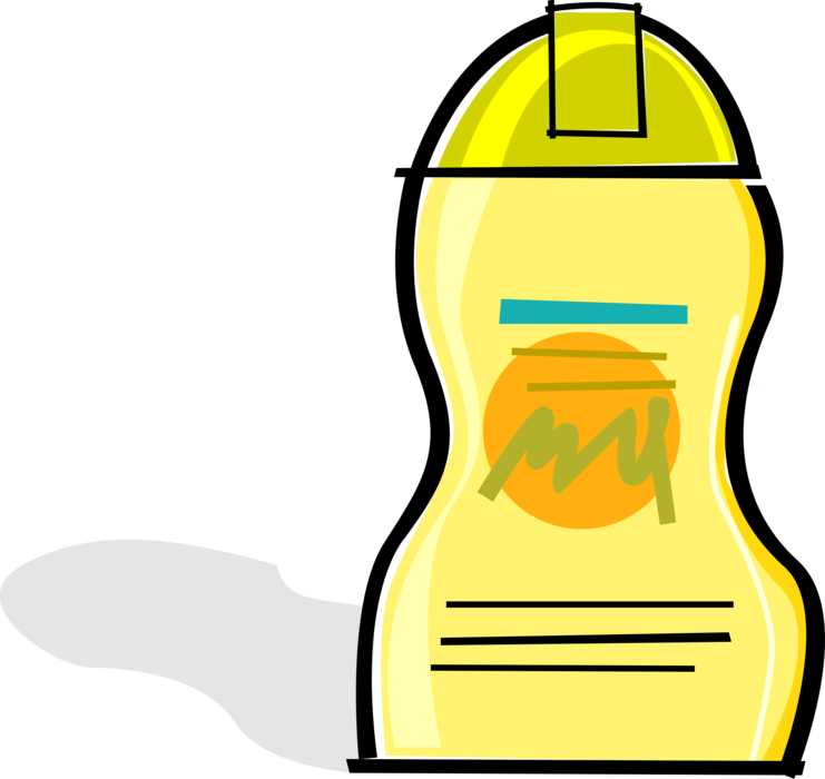 Vector Illustration of Dish Washing Liquid Dish Soap 