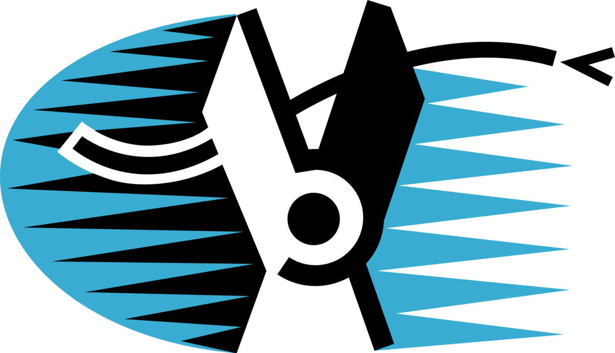 Vector Illustration of Diagonal Pliers or Wire Cutters Cut Electrical Wire