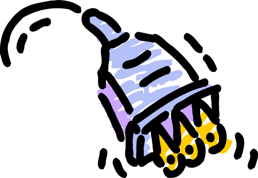 Vector Illustration of Electric Plug Electrical Cord