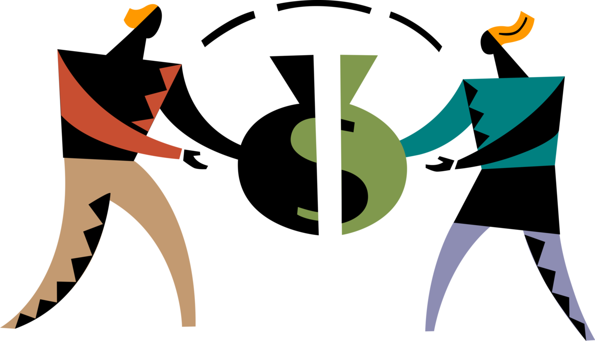 Vector Illustration of Corporate Finance Costs and Expenses for Running Various Business Enterprises