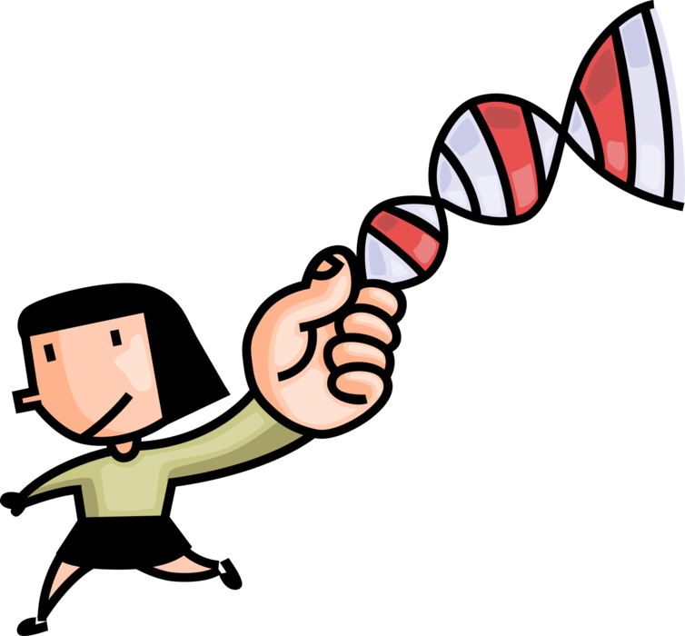 Vector Illustration of Genetic Engineering or DNA Modification Manipulates Organism's Genome Using Biotechnology