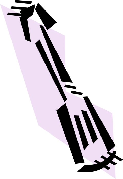 Vector Illustration of Screwdriver Tool for Driving or Removing Screws
