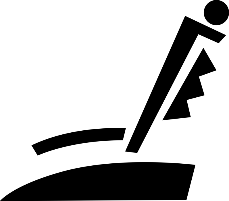 Vector Illustration of Gear Shift Throttle Mechanism Regulates Engine Power or Speed