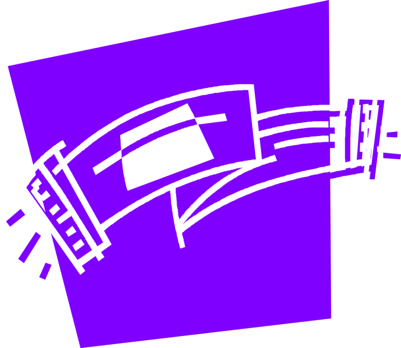 Vector Illustration of Computer Peripheral Cable Connectors