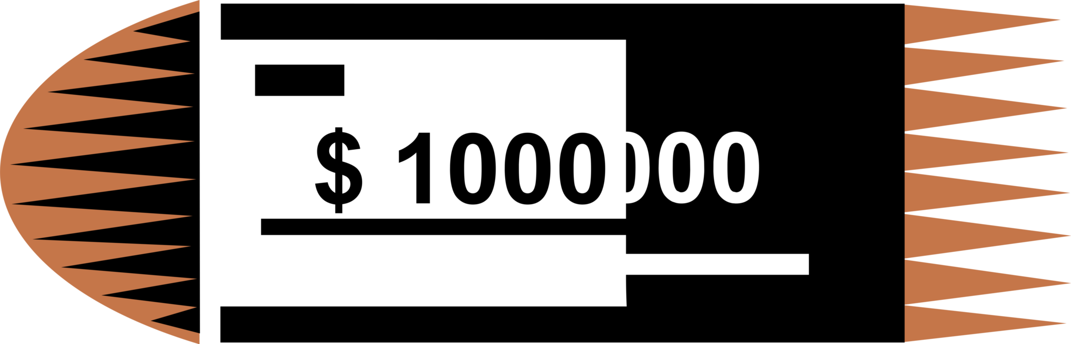 Vector Illustration of Check or Cheque Book Checks Authorize Transfer of Money