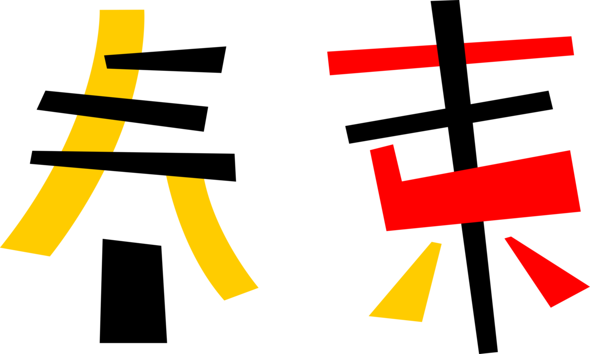 Vector Illustration of Japanese Musical Notation Designs