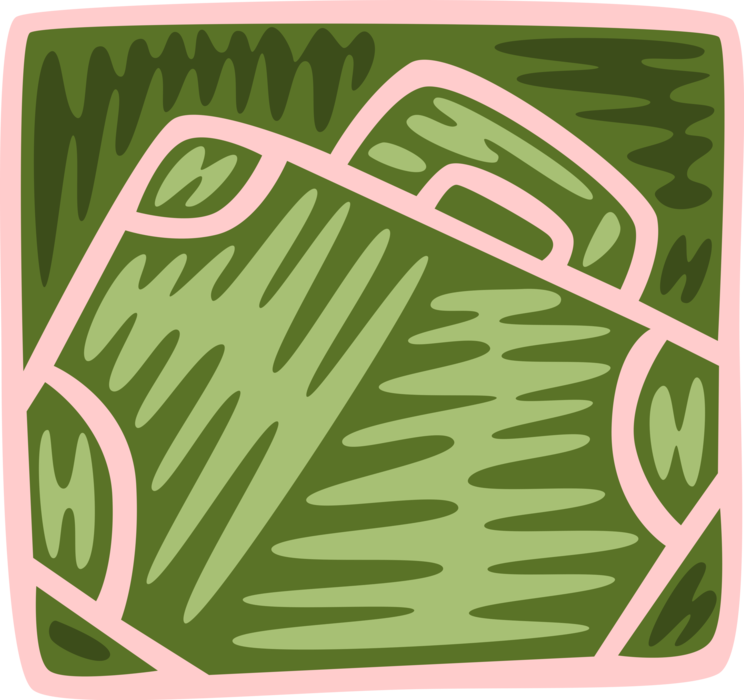 Vector Illustration of Travel Luggage Suitcase Baggage