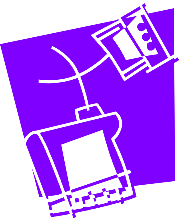 Vector Illustration of Computer Peripheral Cable Connectors