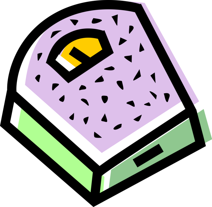 Vector Illustration of Bathroom Weigh Scale Force-Measuring Device for Weight Measurement