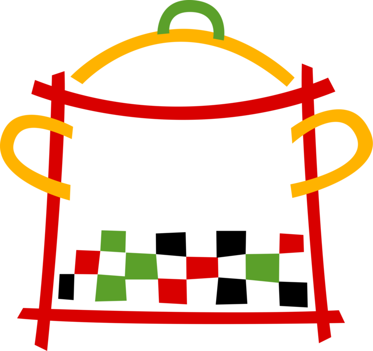 Vector Illustration of Kitchen Kitchenware Cooking Saucepan Pot